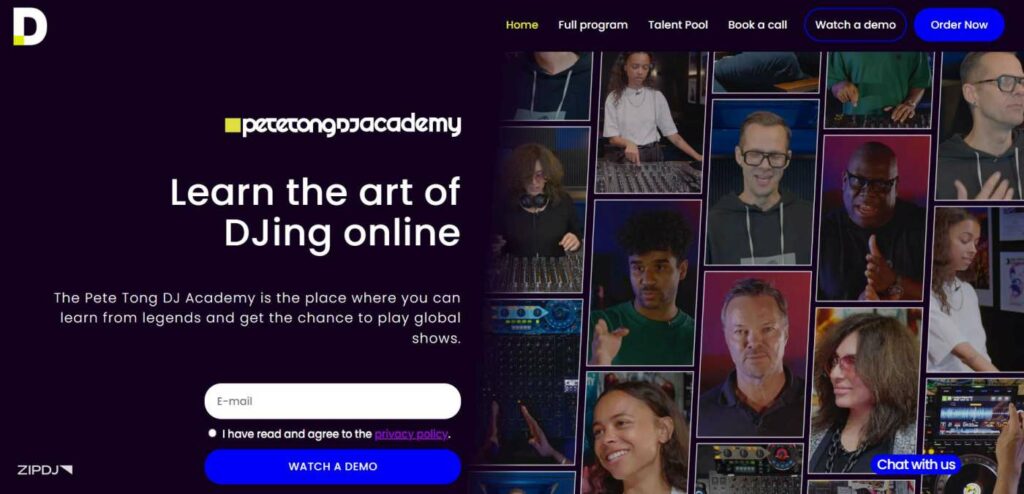 DJ Courses Pete Tong DJ Academy