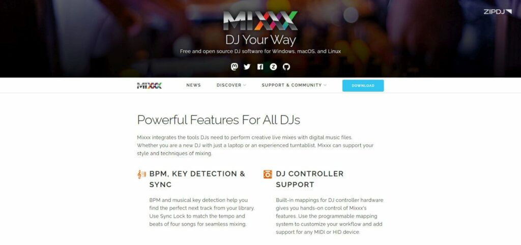 Mixxx DJ Software