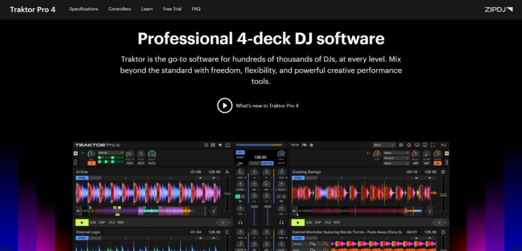 Traktor Pro 3 DJ Software